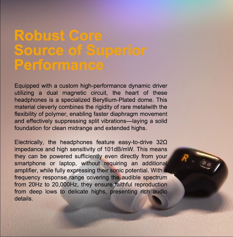 [PreOrder] VE UA Guangzhi หูฟัง IEMs ไดรเวอร์ Dynamic ไดอะแฟรมชุบเบริลเลียม ประกันศูนย์ไทย