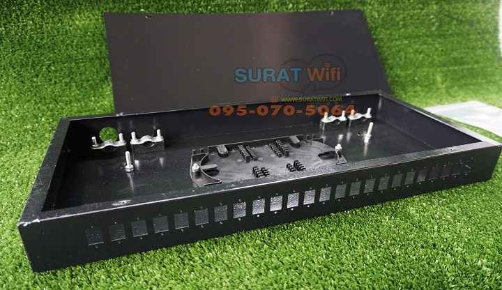 Rack mount SC กล่องแยกสายใยแก้ว 12/24 ช่อง