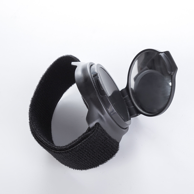 กระจกมองหลังหมุนได้ 360 องศา สําหรับขี่จักรยาน กระจกรัดข้อมือใช้กับจักรยาน RXR