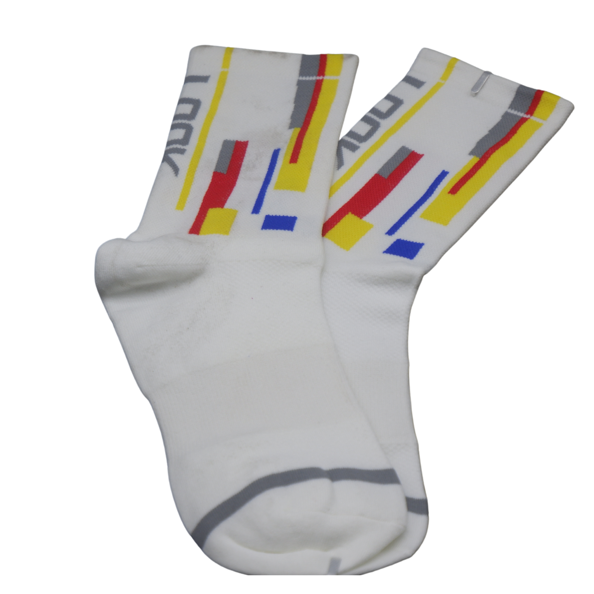 ถุงเท้าปั่นจักรยาน ถุงเท้าวิ่ง ลาย LOOK free size