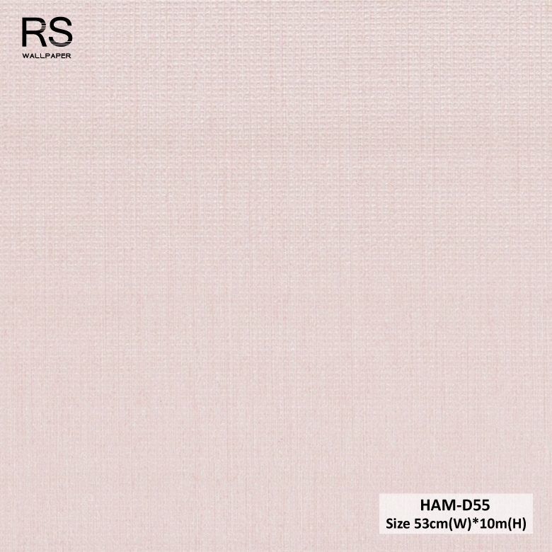 วอลเปเปอร์ สีชมพูอ่อนอมโอรส HAM-D55