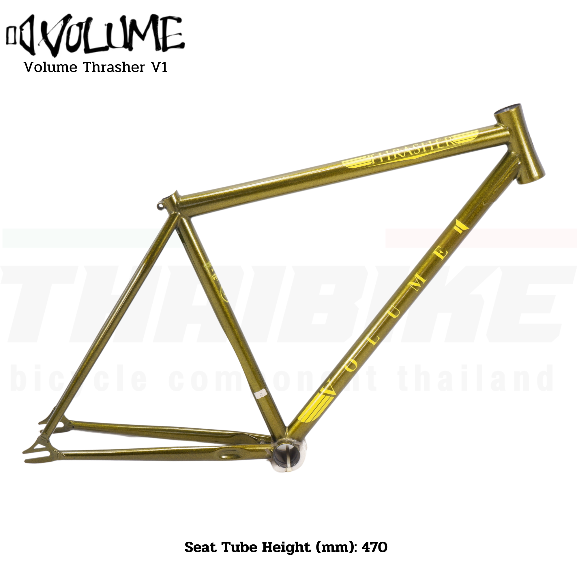 เฟรมจักรยาน FIX GEAR Volume Thrasher V1