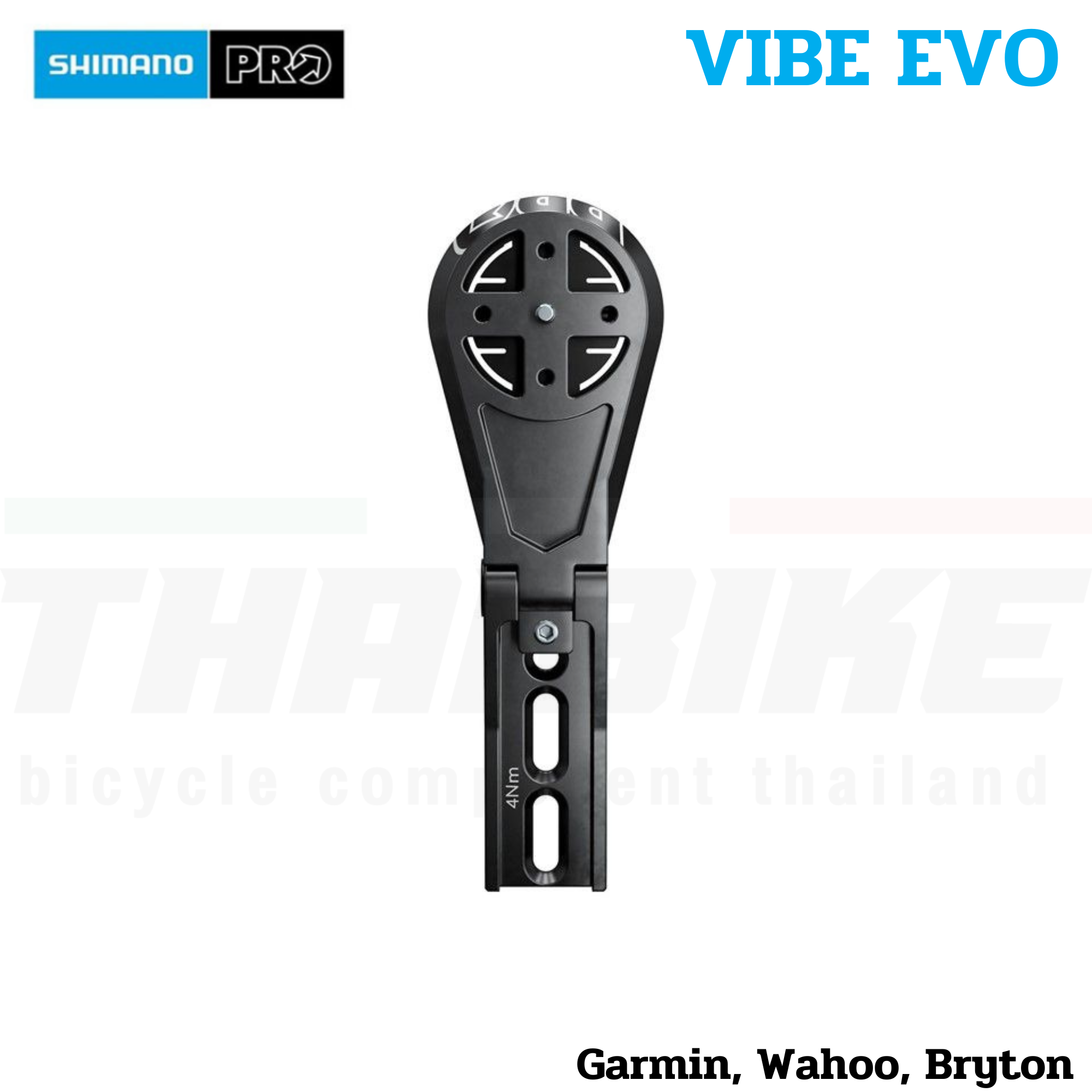 ขาจับไมล์จักรยานรุ่น SHIMANO PRO Computer Mount Vibe Aero/VIBE EVO