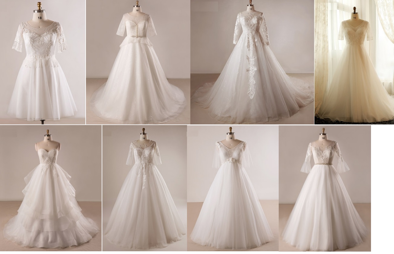 ***รวมแบบชุดแต่งงาน ชุดเจ้าสาวไซ์ใหญ่ สอบถามราคาโดย copy รูปสอบถามในไลน์นะคะ***