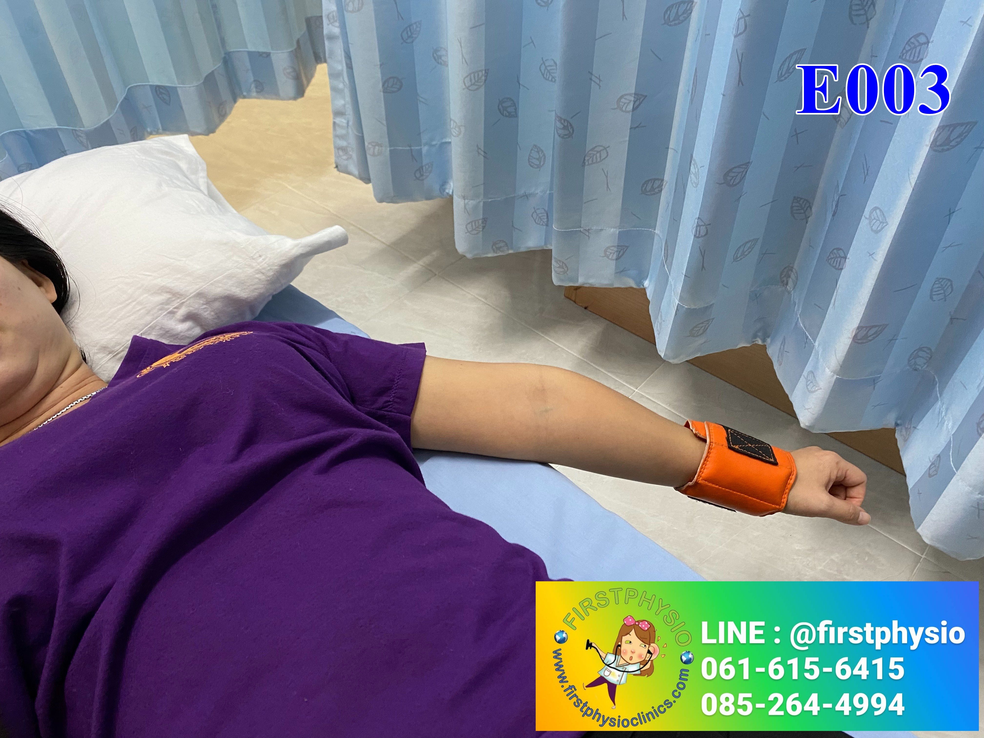 ถุงทรายถ่วงน้ำหนัก 0.5 kg. ถุงทรายออกกำลังกายแขน ขา 0.5Kg/ Sandbag/wight cuff