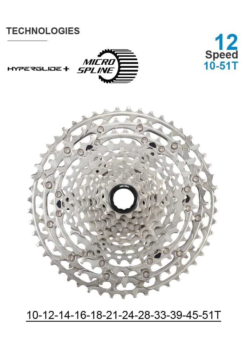 ชุดขับจักรยานเสือภูเขา SHIMANO DEORE M6100 1X12 Groupset รวมกะโหลก