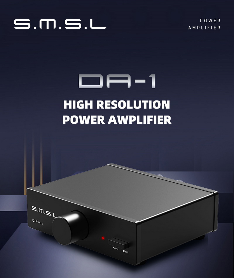 SMSL DA-1 Power Amplifier ตั้งโต๊ะราคาประหยัด เสปคอลัง ประกันศูนย์ไทย