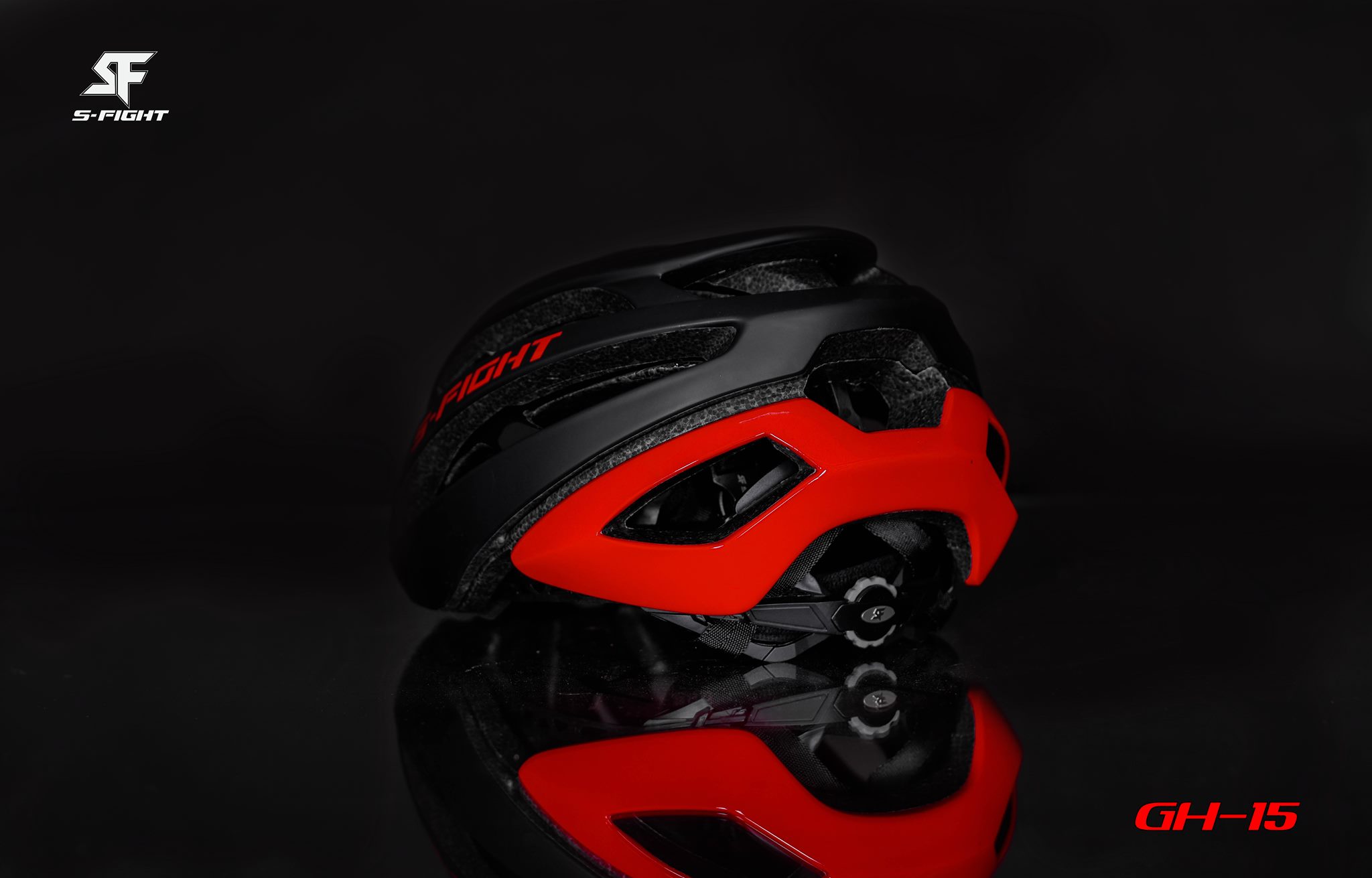หมวกกันน็อคจักรยาน S-Fight รุ่น GH-15 หมวก 2 ชั้น เพิ่มความสวยงาม และทนทาน