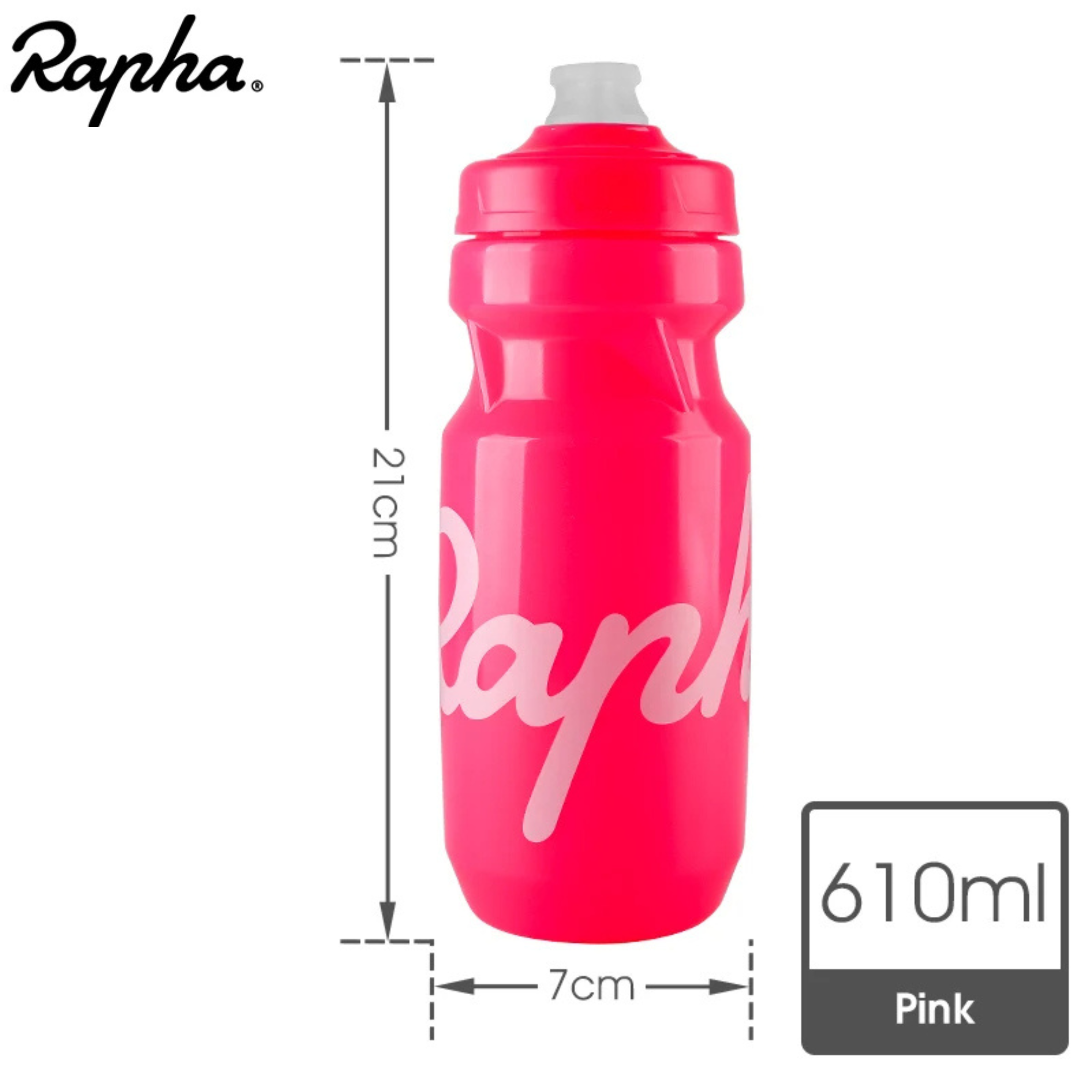 ฝาขวดน้ำพุ่ง NEW !!ขวดน้ำจักรยาน RAPHA ของแท้ พลาสติกนุ่ม ขนาด 610/710ml