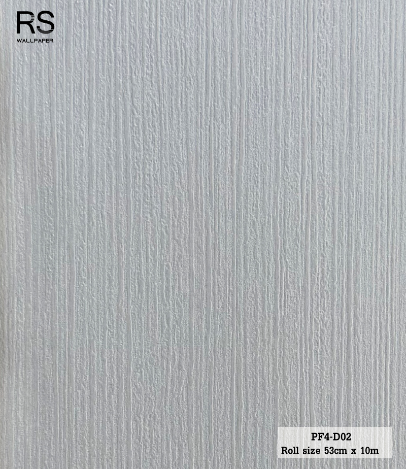 วอลเปเปอร์ สีเทาอ่อนอมเงิน PF4-D02