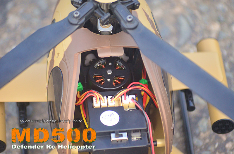 MD500 Defender RC Helicopter 6Ch
