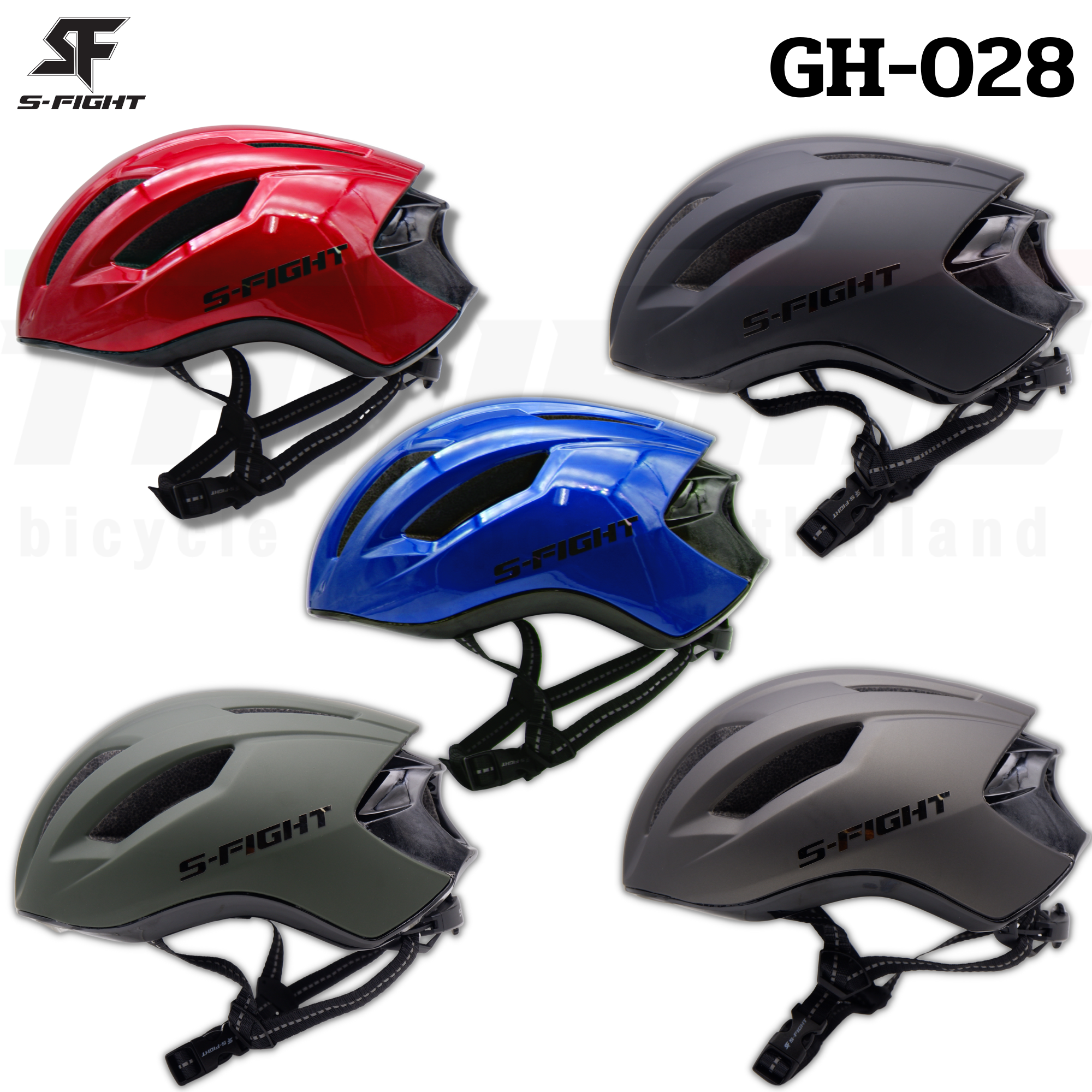 หมวกกันน็อคจักรยานเสือหมอบ เสือภเขา S-FIGHT GH-028