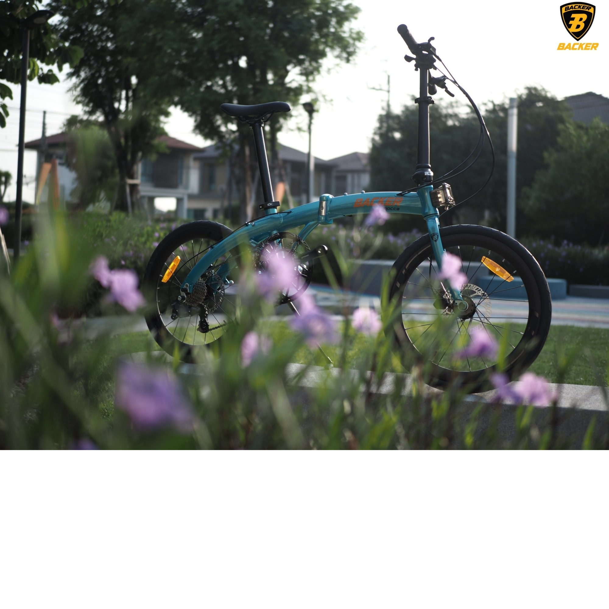 รถจักรยานพับอลูมิเนียม BACKER MOCCA 20นิ้ว 451
