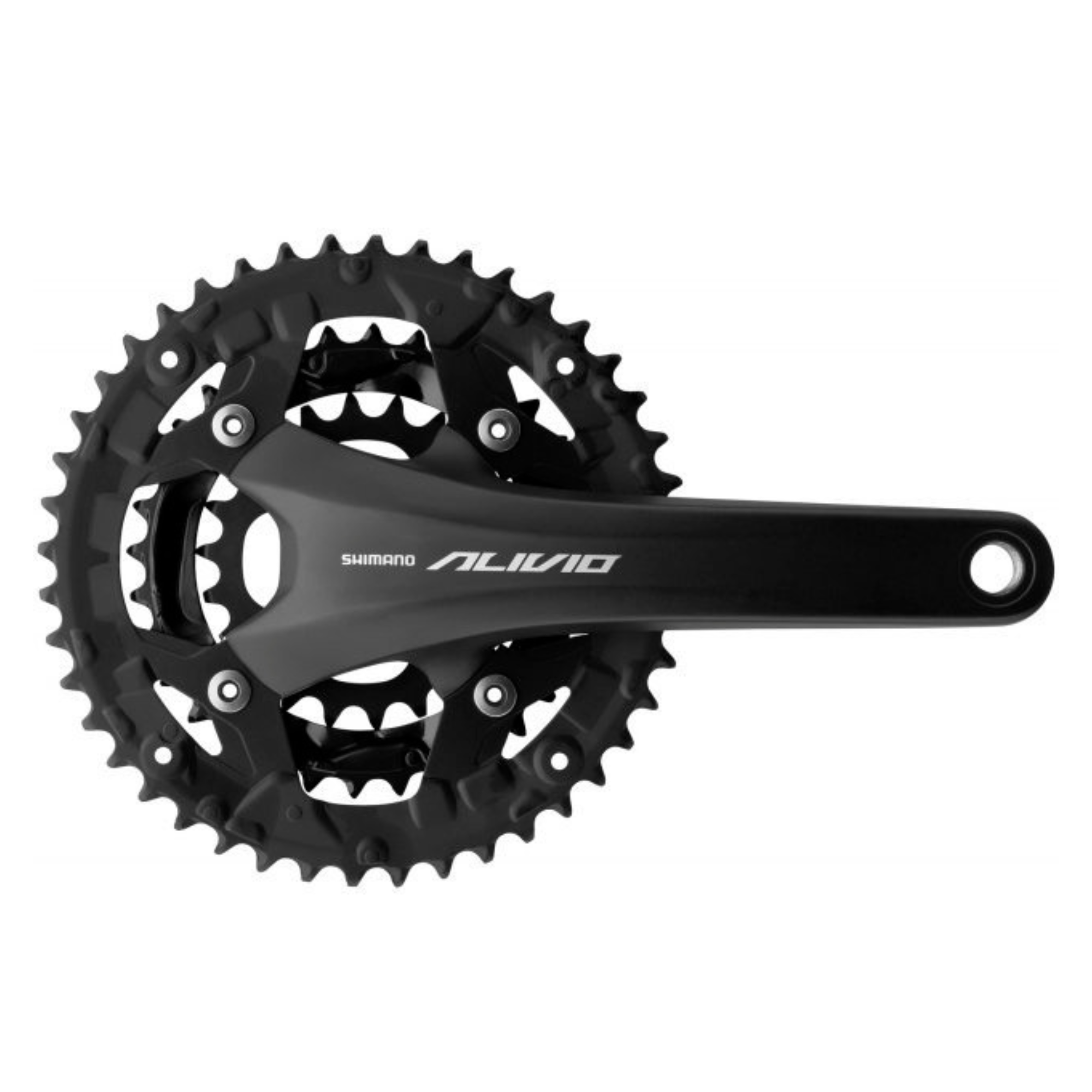 ชุดขาจานจักรยาน SHIMANO ALIVIO, FCT4060, 48X36X26T, 175MM