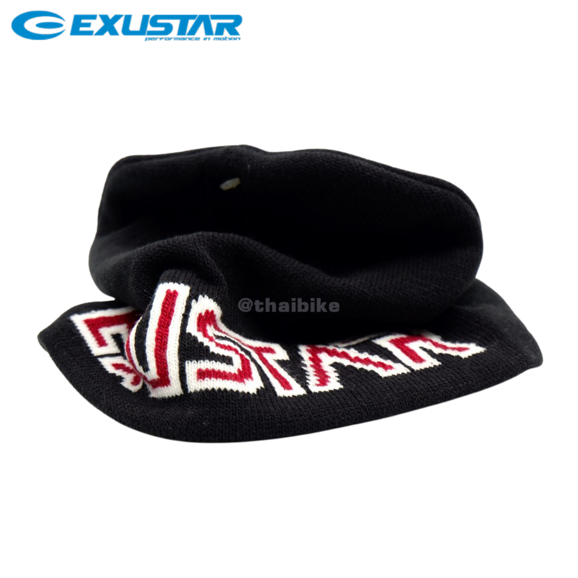 หมวกปั่นจักรยาน ผ้าคลุมหัว EXUSTAR แบบผ้าหนา