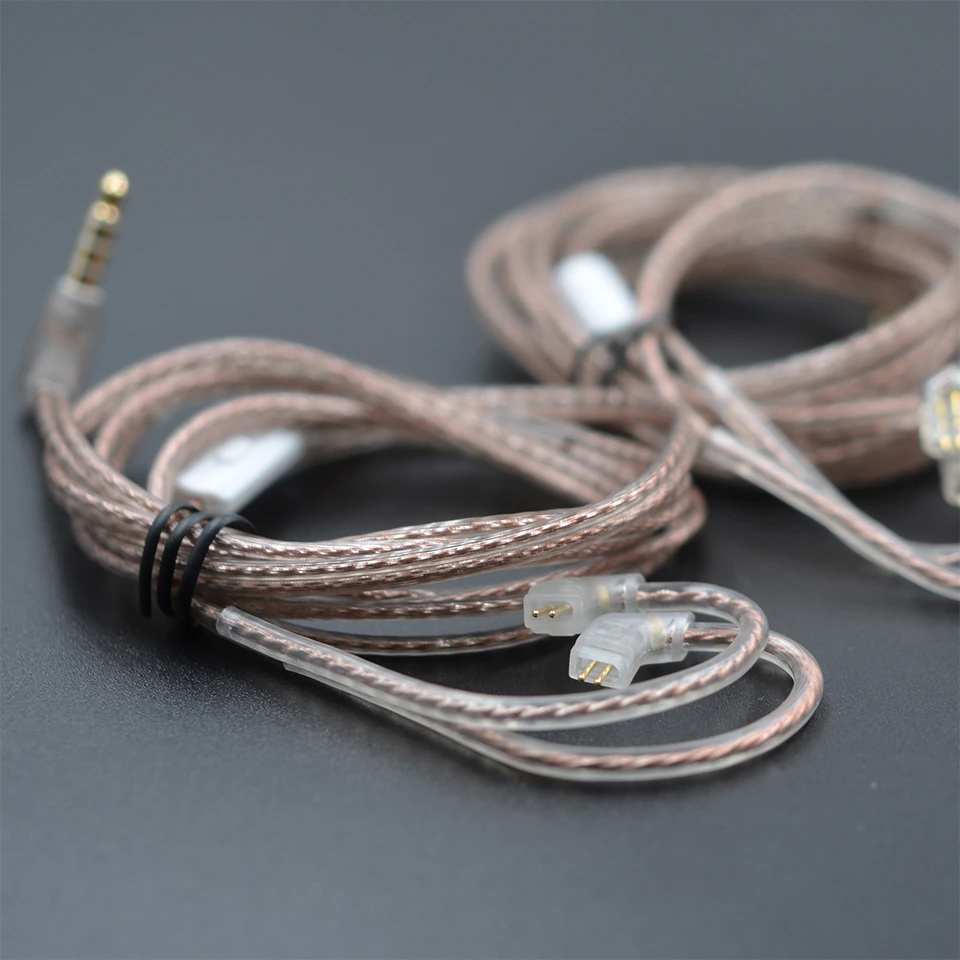ขาย KZ New Copper สายอัพเกรดหูฟัง OFC Flat รุ่นล่าสุด