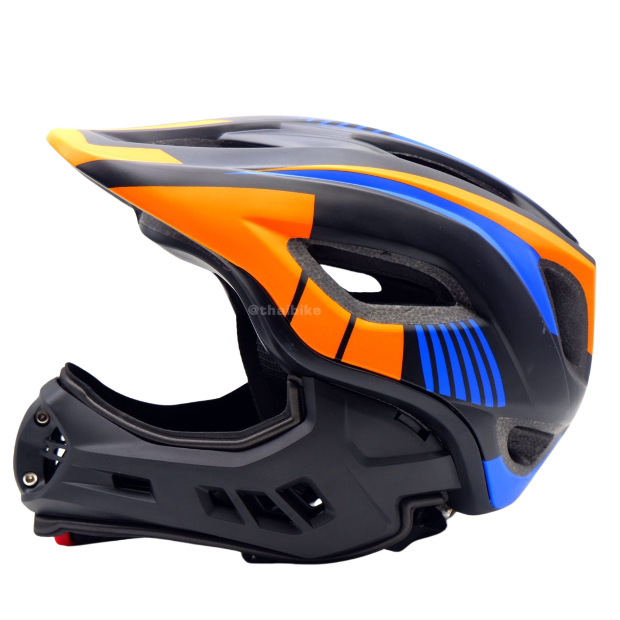 หมวกกันน็อคจักรยานแบบเต็มใบ หมวกผู้ใหญ่ THAIBIKE CIGNA มีกล่อง มีไฟ