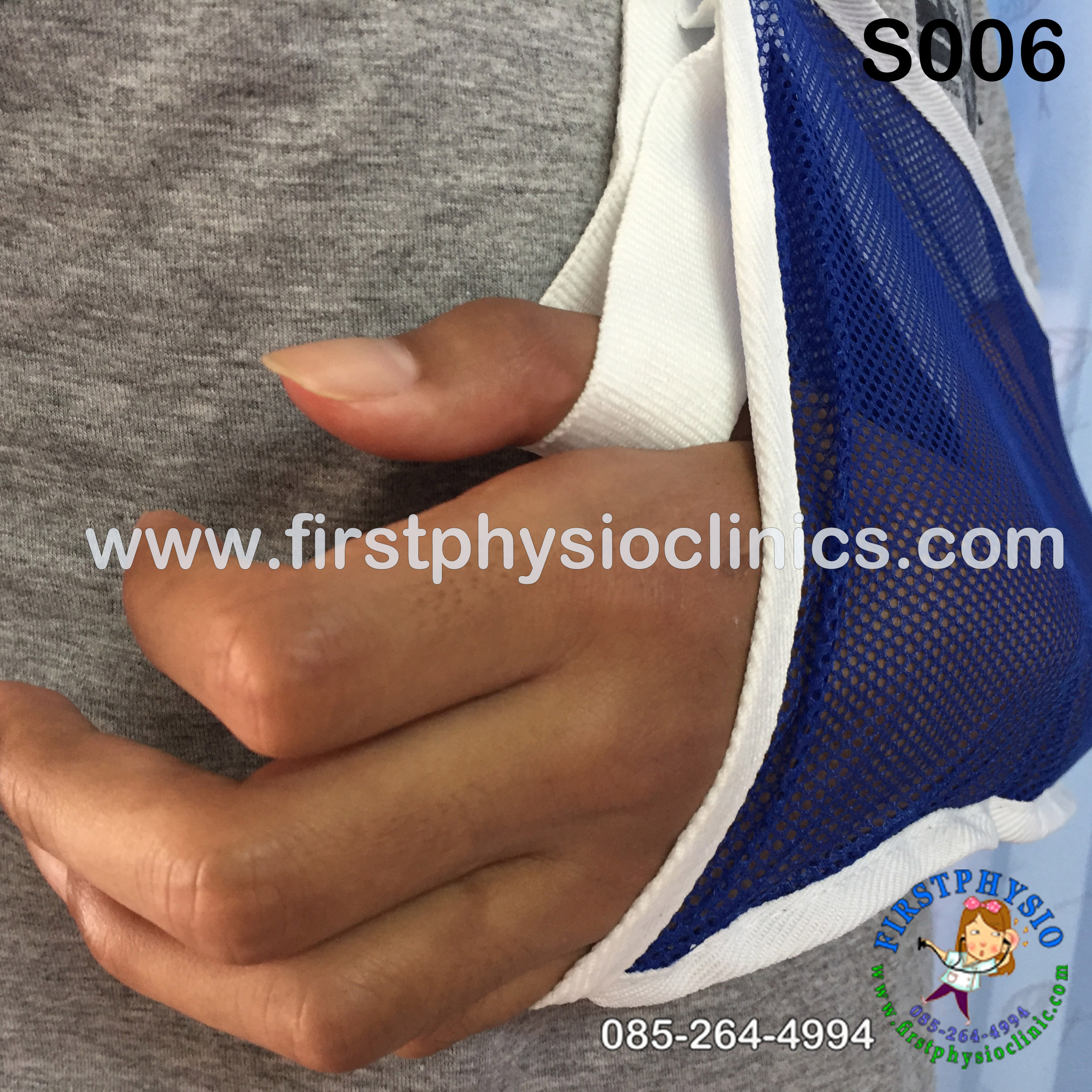 ผ้าคล้องแขน ที่คล้องแขน อุปกรณ์ผ้าคล้องแขน ผ้าคล้องแขน แบบตาข่าย ผ้าคล้องแขนตอนใส่เฝือก ผ้าคล้องแขน ช่วยในการพยุงแขน Arm sling