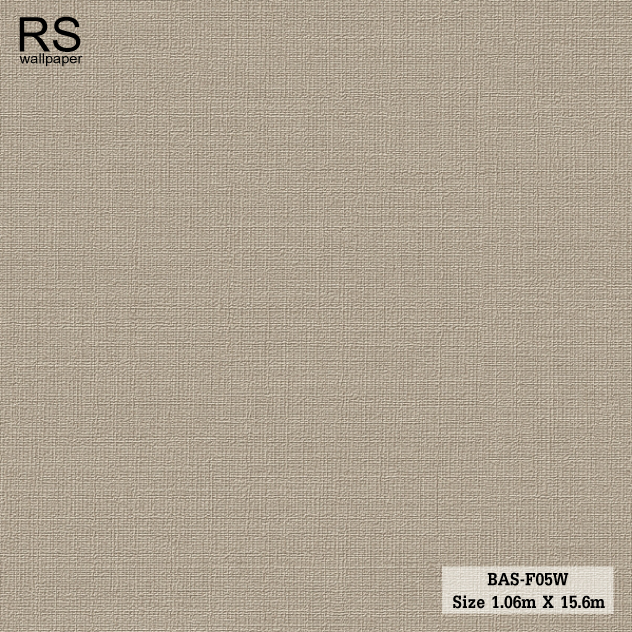 วอลเปเปอร์ สีน้ำตาล BAS-F05W