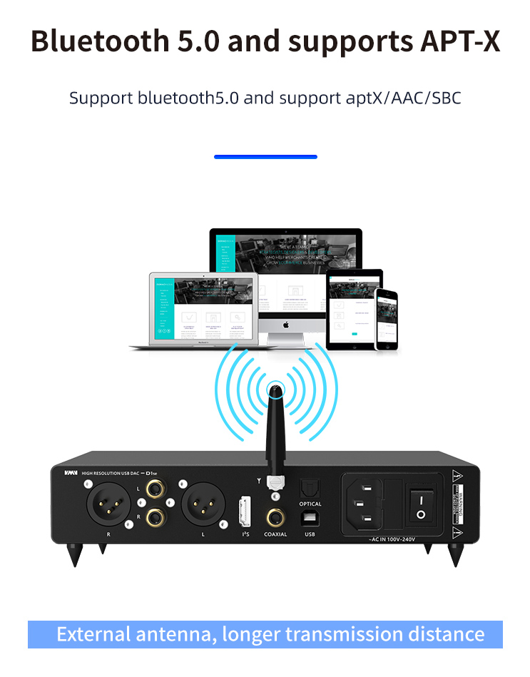 ขาย SMSL VMV D1SE DAC ตั้งโต๊ะระดับ Hi-Res รองรับ MQA ประกันศูนย์ไทย