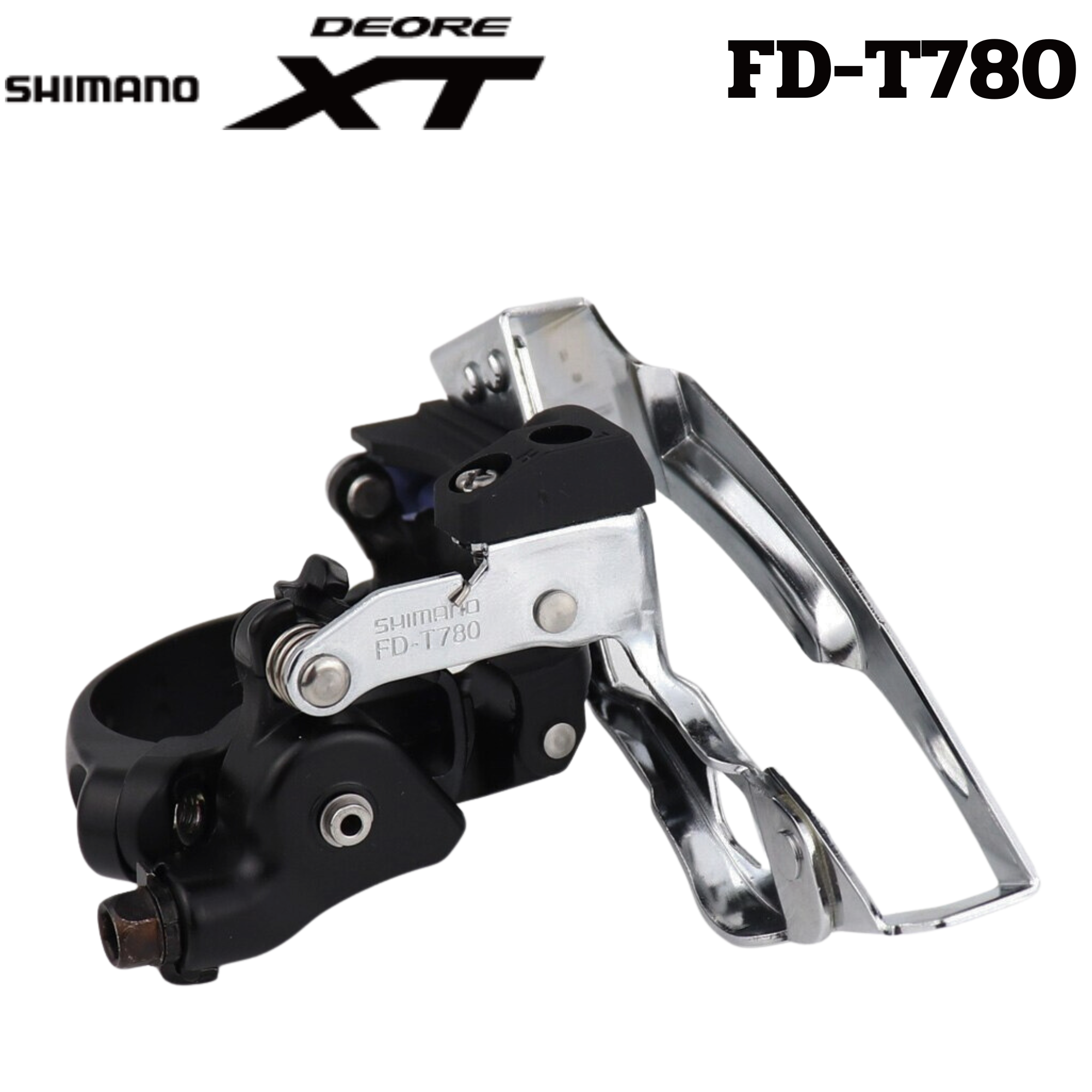 ตัวสับจานจักรยาน SHIMANO XT FD-M780 10-Spd แคล้มป์ล่าง 31.8MM สำหรับจาน 44/48T