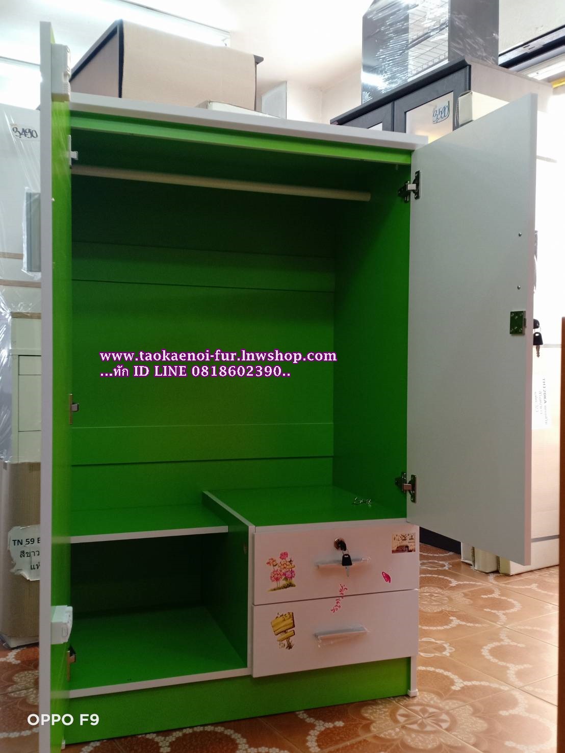 WC-80BM ตู้เสื้อผ้าเด็ก 80 ซม.