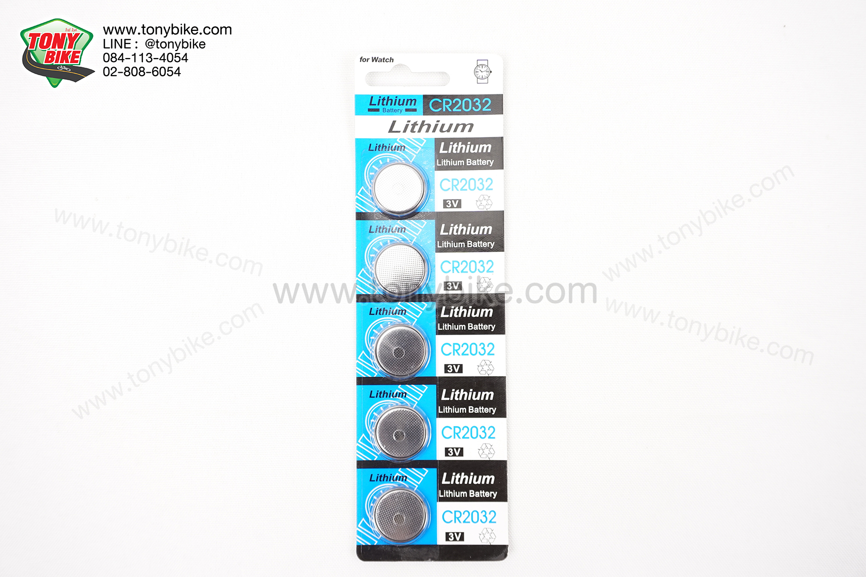ถ่านกระดุม Lithium Battery CR2032 3V Pile Lithium
