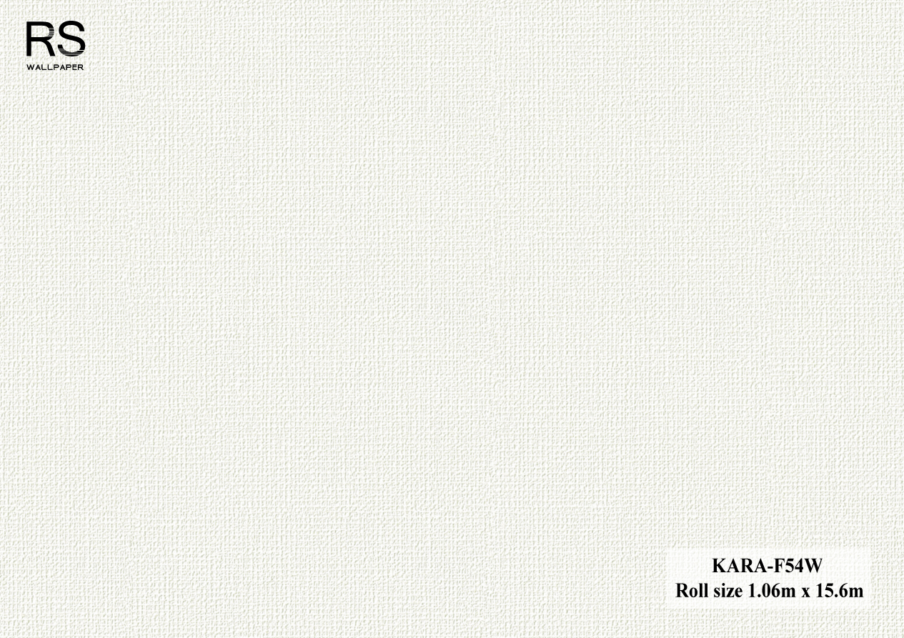 วอลเปเปอร์ สีขาว KARA-F34W