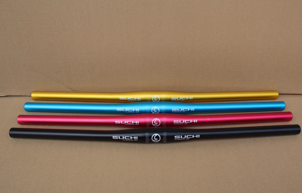 แฮนด์จักรยานเสือภูเขา อลูมิเนียม SUCHI 31.8X620 มม.