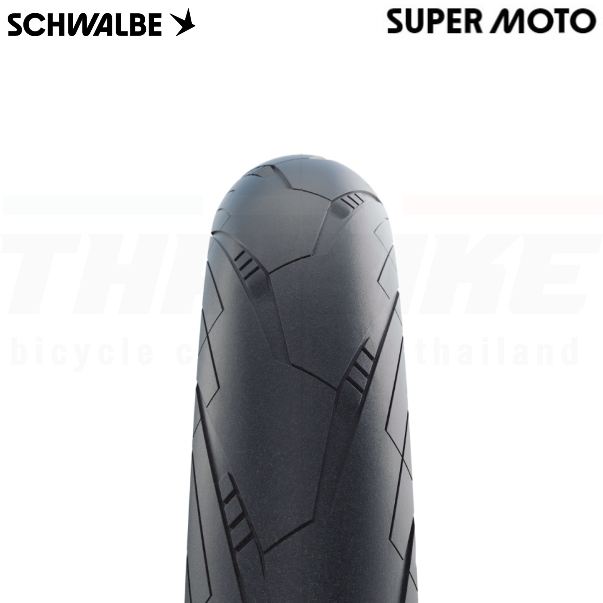 ยางนอกจักรยาน SCHWALBE SUPER MOTO 20x2.40 ขอบสะท้อนแสง