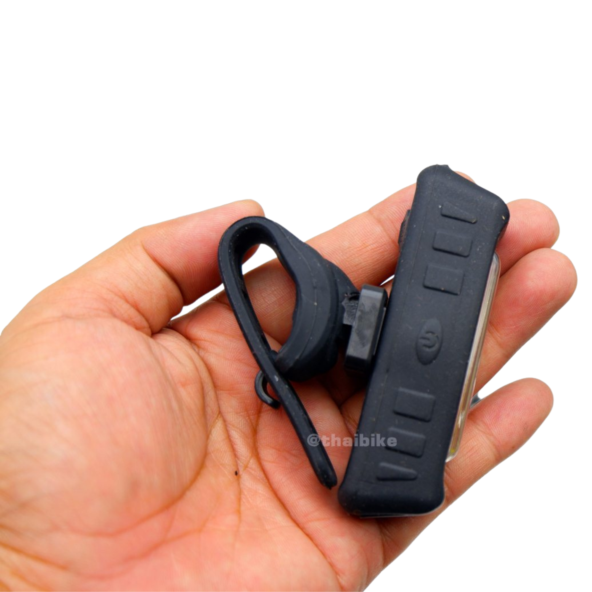 ไฟท้ายจักรยาน COMET HJ-035 แบบชาร์จ USB สีแดงน้ำเงิน สีขาวแดง