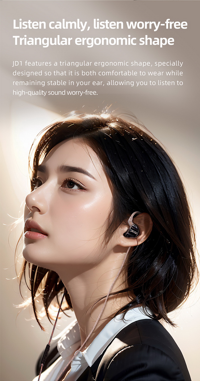 FiiO Jade Audio JD1 หูฟัง IEM ไดรเวอร์ Dynamic สุดคุ้ม รองรับ Hi-Res ประกันศูนย์ไทย