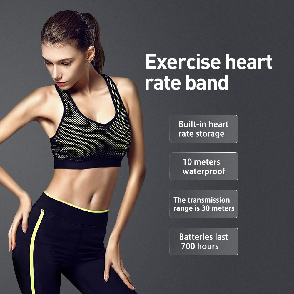 สายคาดอกวัดฮาร์ทเรท SUNDING Bluetooth4.0 Sports Sensor