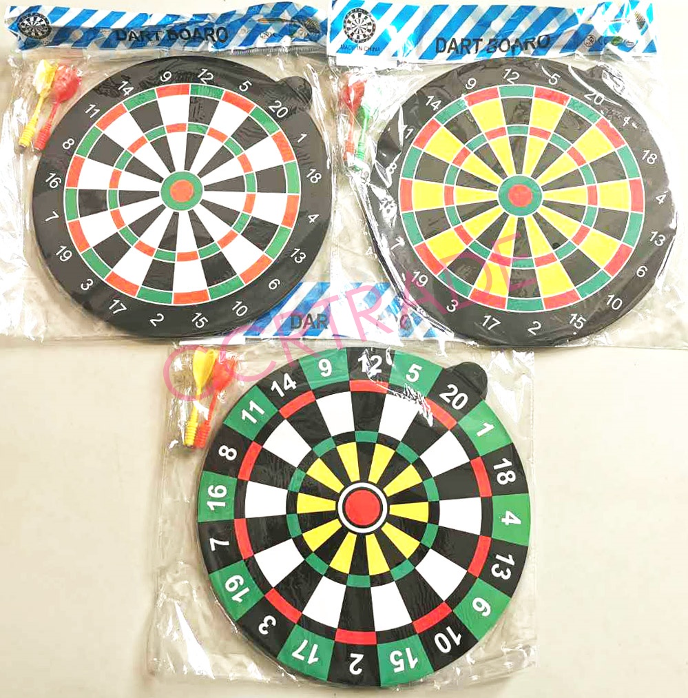 กระดานปาเป้าแม่เหล็ก+ลูกดอก 1 ชิ้นถุง 27.5 ซม.