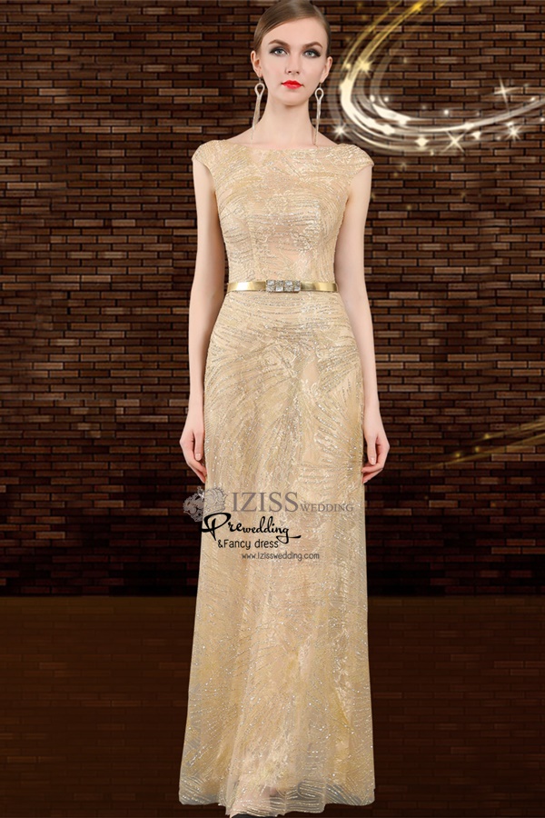T005**พรีออเดอร์เดรสสีทอง**ชุดราตรียาวสีทองทั้งชุด แขนสั้นเต่อ เล่นดีเทลตกแต่งแถบสีทองนูนบนลายผ้า ชุดเข้ารูป พร้อมเข็มขัดสวยหรู งานเกรดพรีเมี่ยม ไฮโซมากๆ ค่ะ