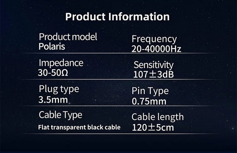 CCA Polaris หูฟัง IEMs ระดับมืออาชีพ พร้อมสวิตซ์ปรับแต่งโทนเสียง ประกันศูนย์ไทย