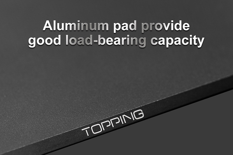 Topping SR2 ชั้นวางอลูมิเนียมสำหรับวาง Topping หรืออุปกรณ์อื่นๆ