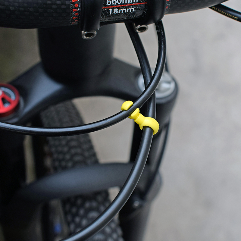 ตัว S ยึดสายเกียร์จักรยาน สายเบรค เสือหมอบ เสือภูเขา ชุดละ 2ชิ้น