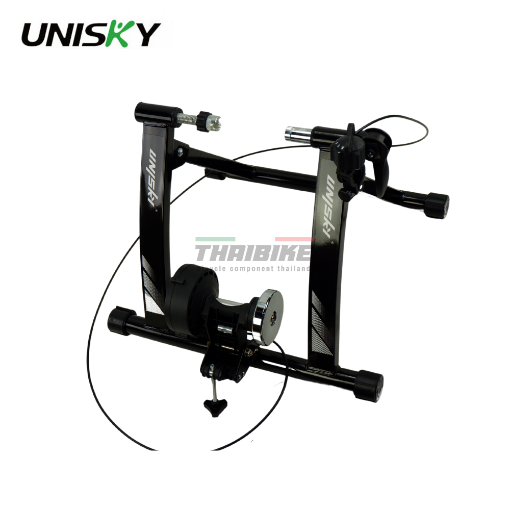 เทรนเนอร์ปั่นจักรยานในบ้าน แบบจับดุมหลัง UNISKY