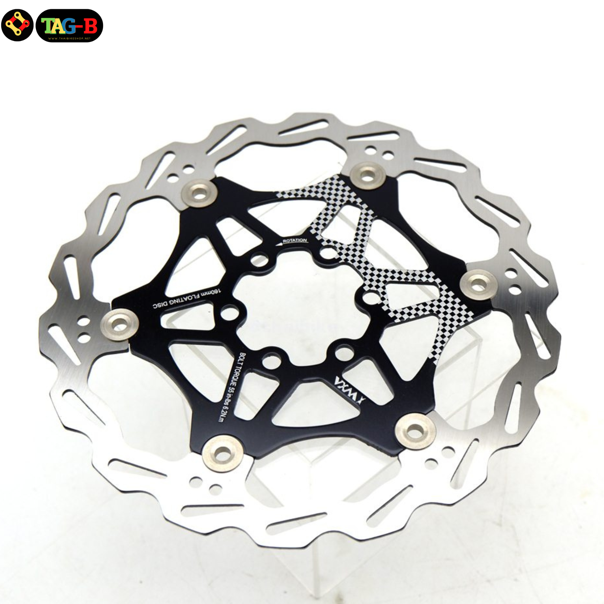 ใบดิสเบรคจักรยานเสือภูเขา VXM 160 มม. Stainless steel