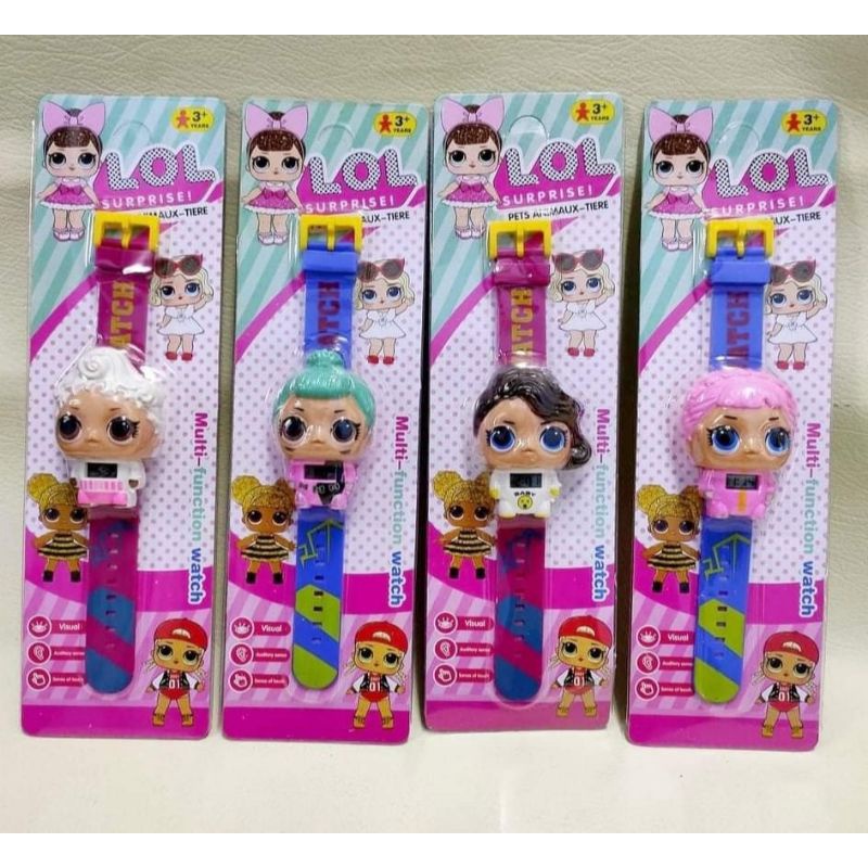 นาฬิกาเด็ก นาฬิกาหัวเด้ง นาฬิกาข้อมือเด็ก‼️ค่าส่งถูก‼️พร้อมส่งจาก กทม ♥️