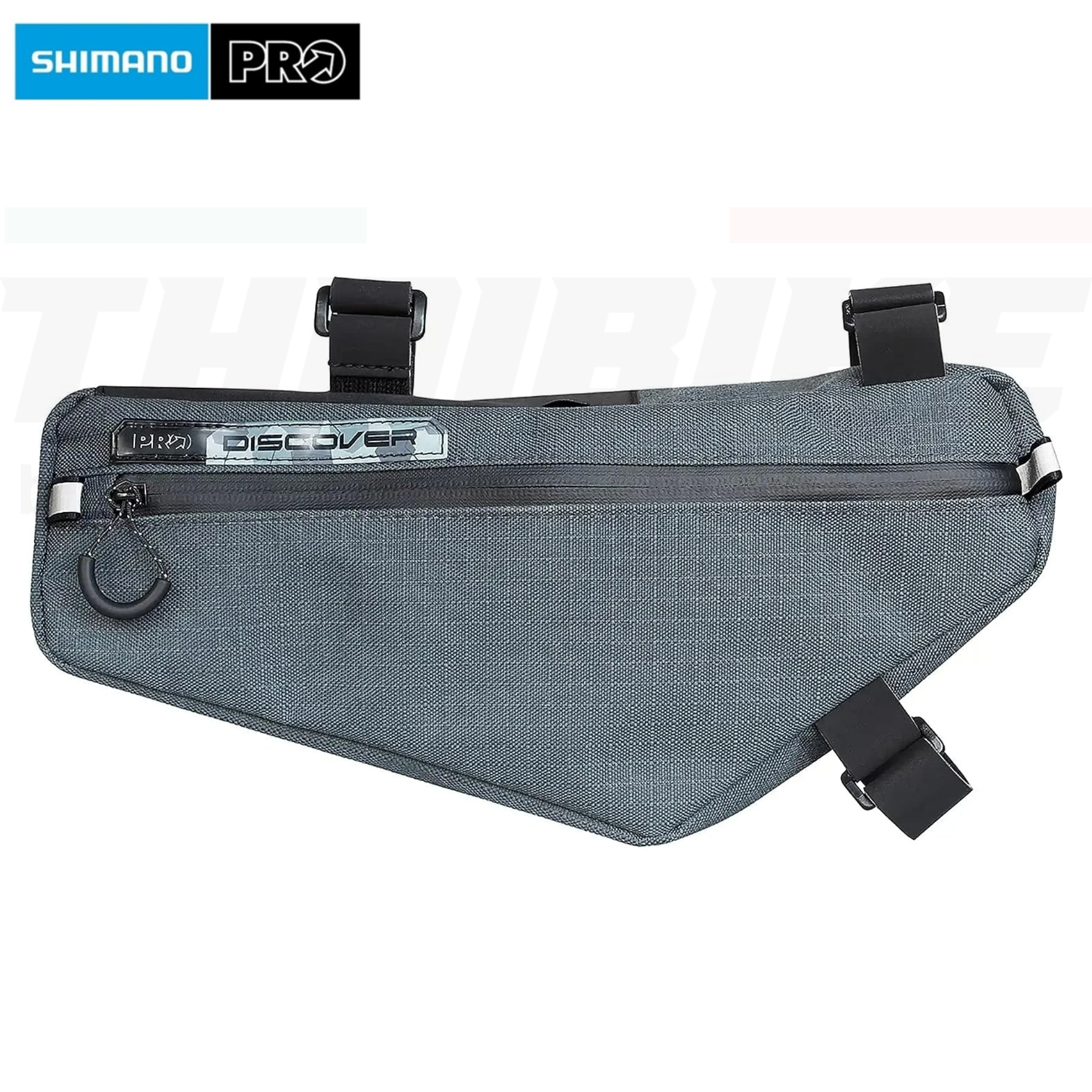 กระเป๋าทรงสามเหลี่ยมติดใต้เฟรม SHIMANO PRO ขนาดเล็ก DISCOVER FRAME BAG SMALL