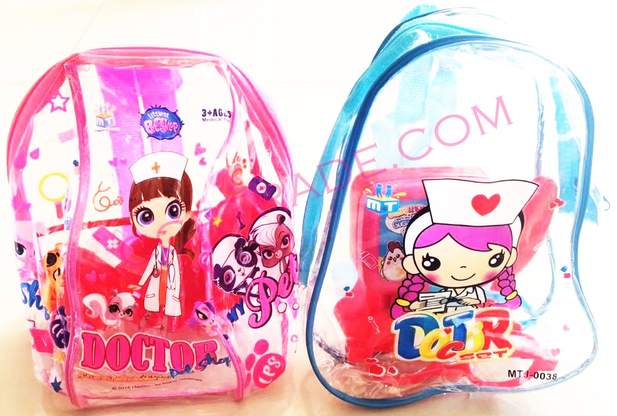 ชุดคุณหมอโพนี่+เป้สะพาย 18 ซม.(ลิขสิทธิ์แท้)