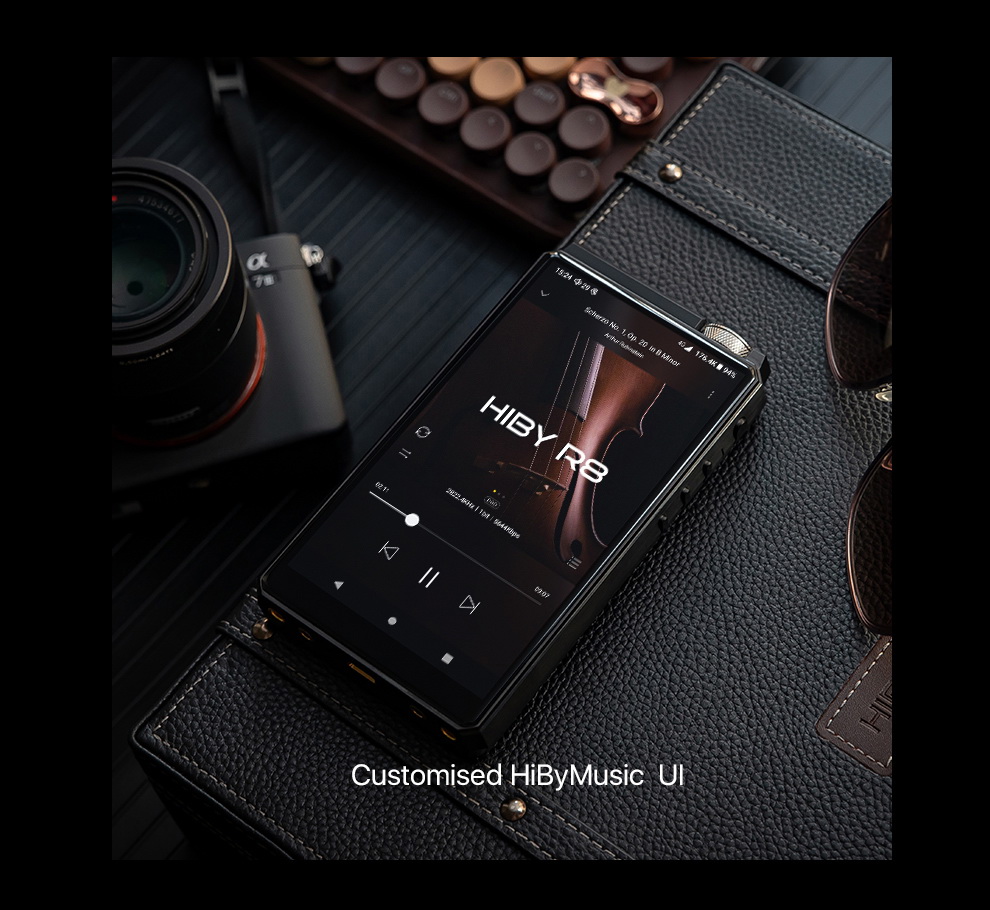 HiBy R8 Dap พกพา ชิป Dual AK4497 DAC รองรับ Hi-Res