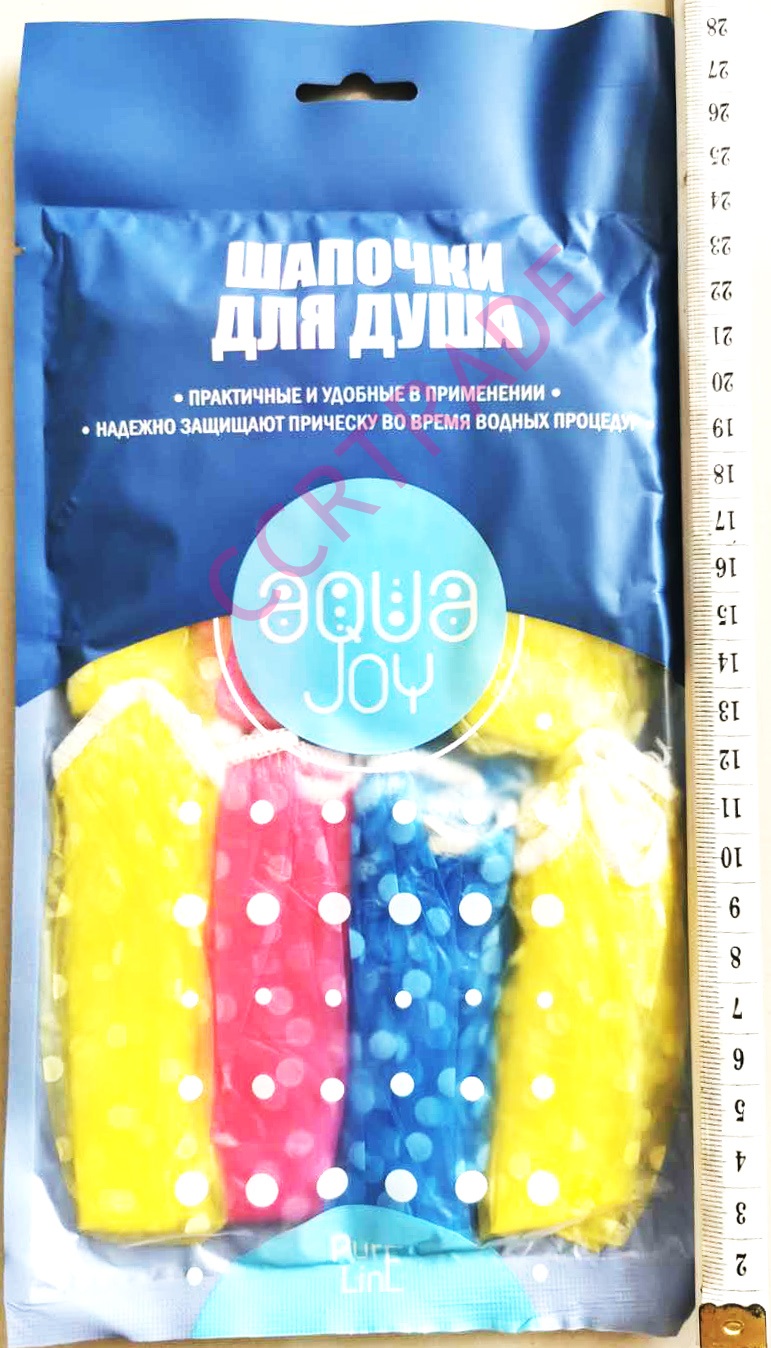 หมวกคลุมอาบน้ำ 8 ชิ้นถุง 28 ซม.