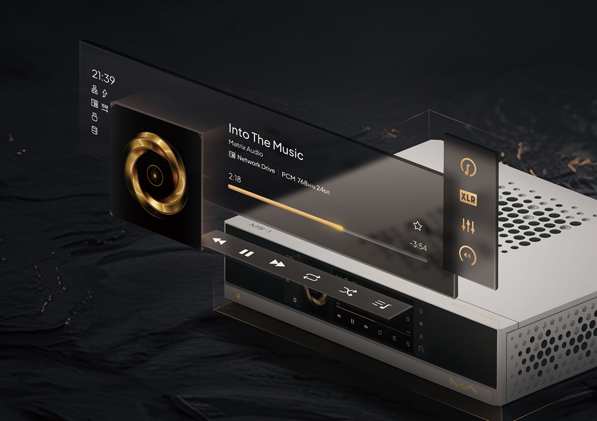 [PreOrder] Matrix Audio MS-1 เครื่องเล่นเพลง Music Streamer ชิป DAC/AMP AK4191 x2+AK4499 ประกันศูนย์ไทย