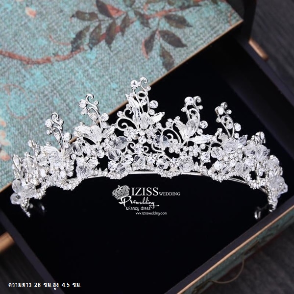 AC032 **รวม17 แบบเทียร่าสวยๆ**พรีออเดอร์เทียร่า มงกุฎเพชร ต่างหูและสร้อยคอ ชุดเครื่องประดับเจ้าสาวสวยหรูดุจเจ้าหญิง