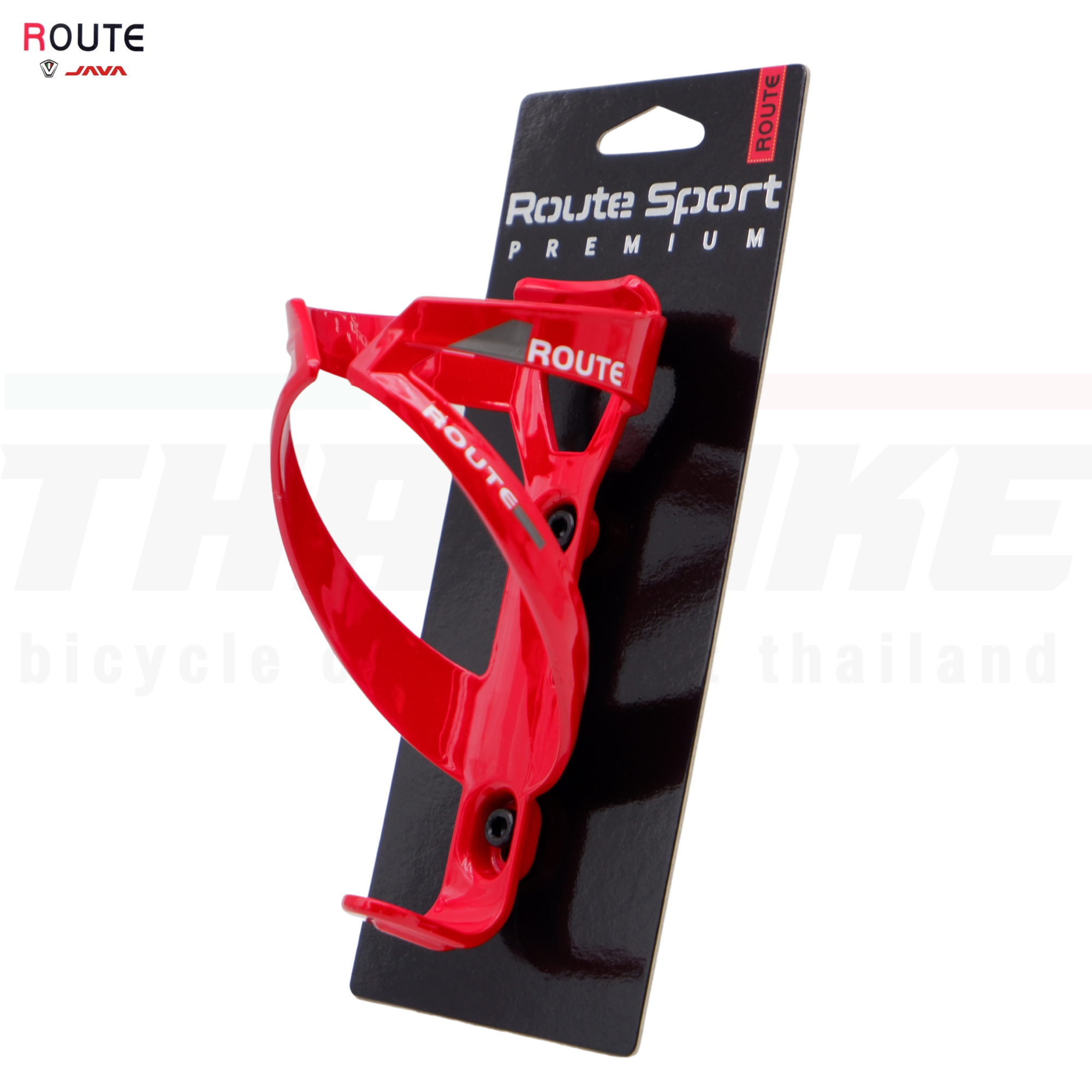 ขาขวดน้ำจักรยาน ขากระติกน้ำแบบไฮพลาสติก ROUTE พร้อมน็อตขาขวด