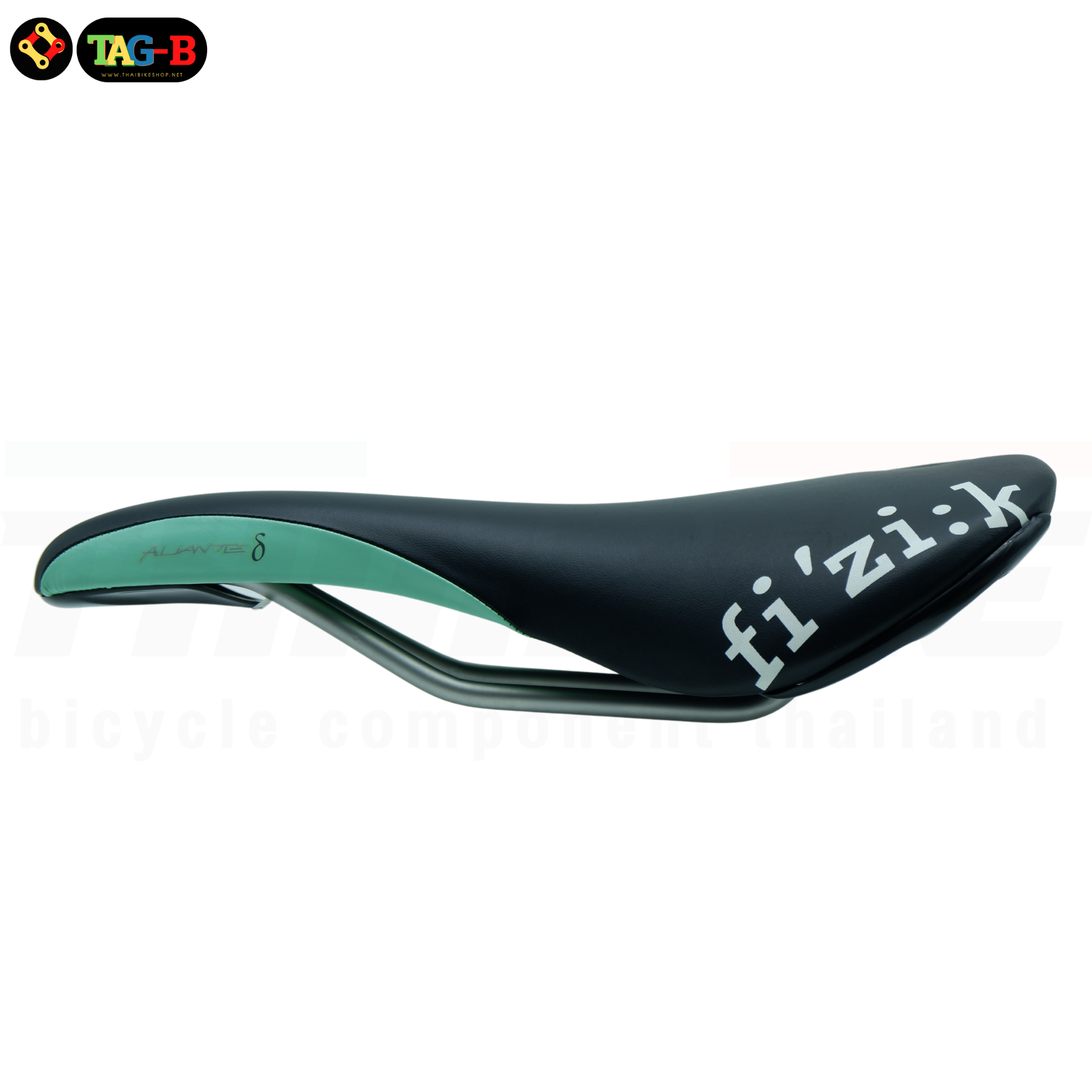 อานจักรยานเสือหมอบ เสือภูเขา fi'zik รุ่น ALIANTE DELTA (ดำ/เซเลสเต้)