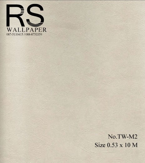 วอลเปเปอร์พื้นสีครีม TW-M2